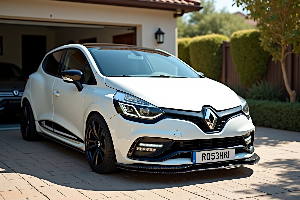 voiture blanche